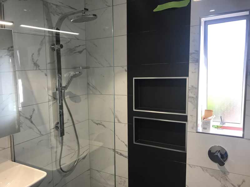 Renovated bathroom in Auckland