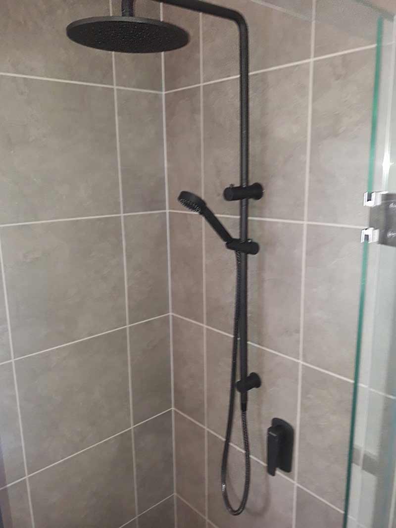 New bathroom and shower